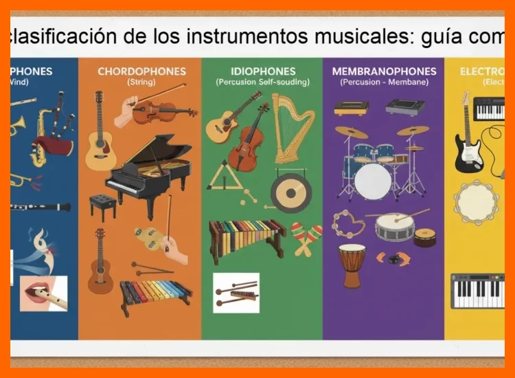 ¿Qué características técnicas y acústicas poseen estos instrumentos?