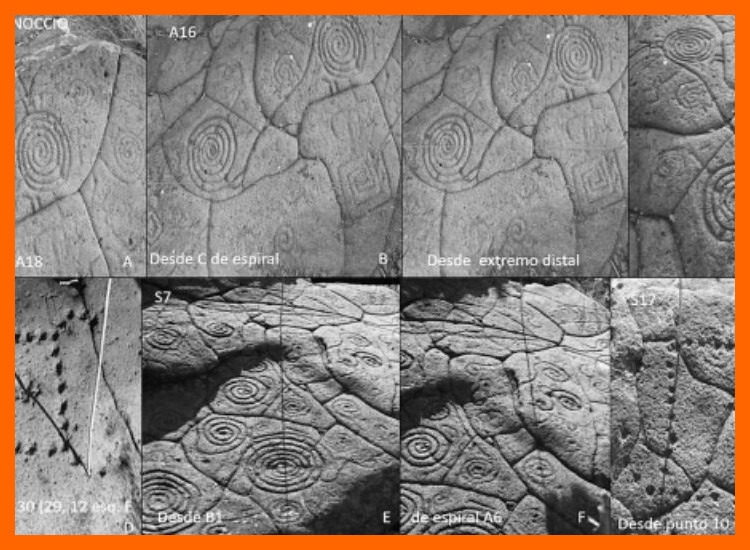 ¿Qué correlaciones específicas se han propuesto entre los motivos de los petroglifos del Upano y ciclos astronómicos o estacionales vinculados a la agricultura?
