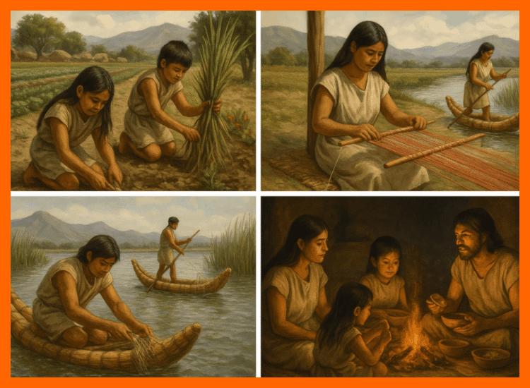 ¿Qué evidencia arqueológica apoya la conexión con la agricultura precolombina?